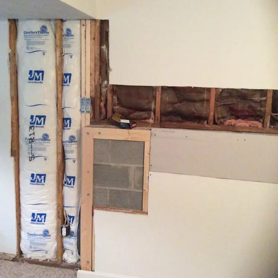 Wall insulation replacement during Odor Removal & Deodorization in Glassmanor